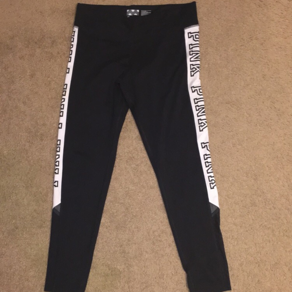 PINK black leggings